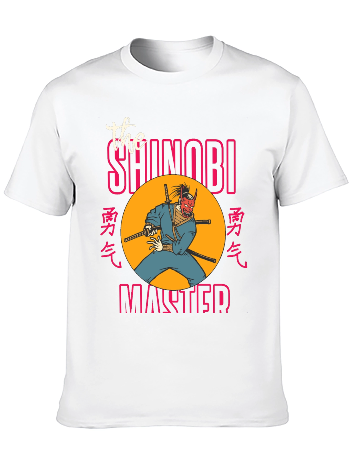 Shinobi Master Graphic Tee - Ninja Samurai T-Shirt