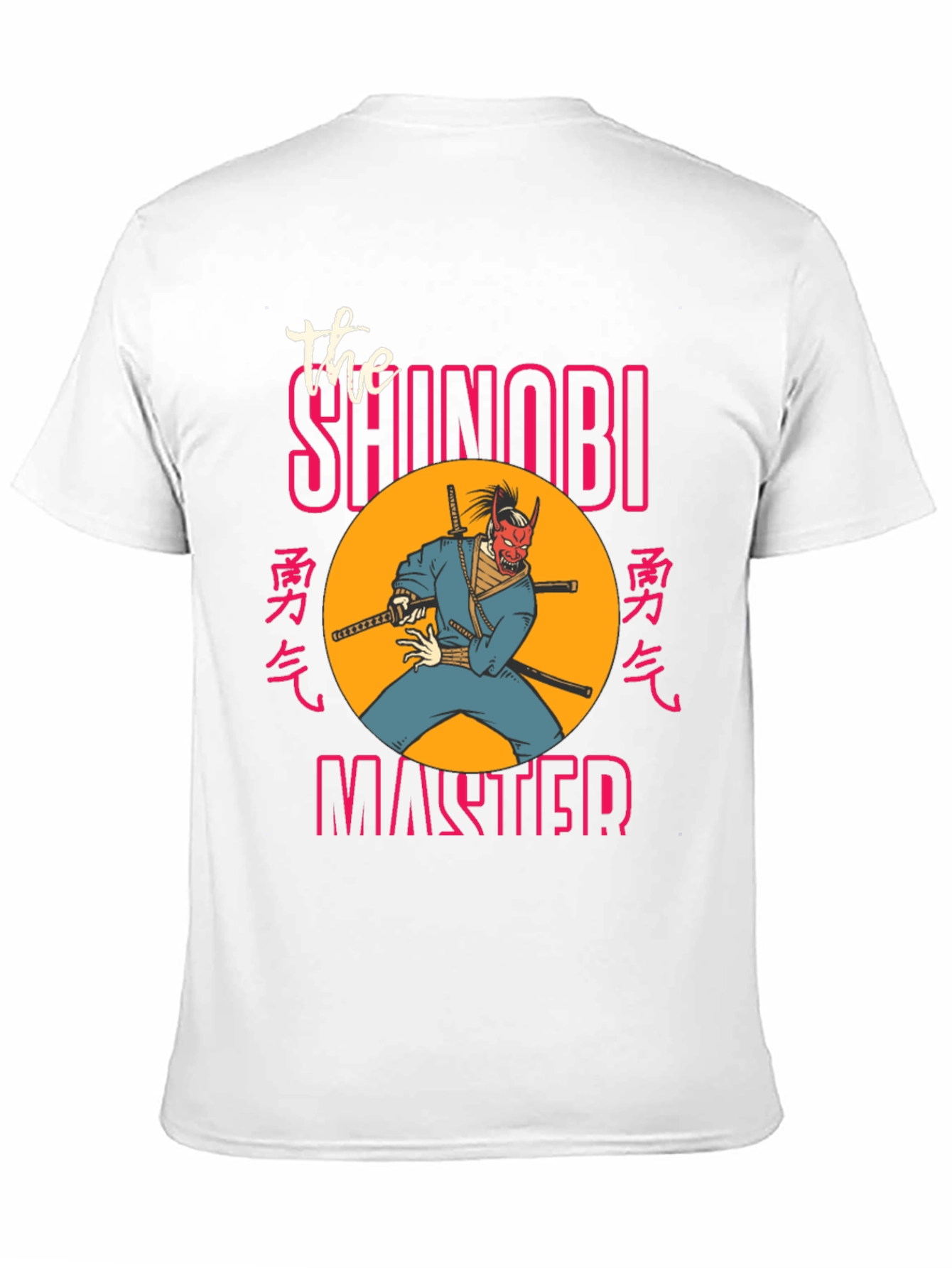 Shinobi Master Graphic Tee - Ninja Samurai T-Shirt