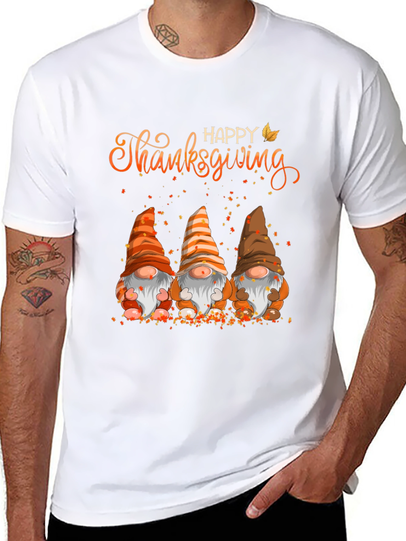 Thanksgiving Gnomes Graphic Tee