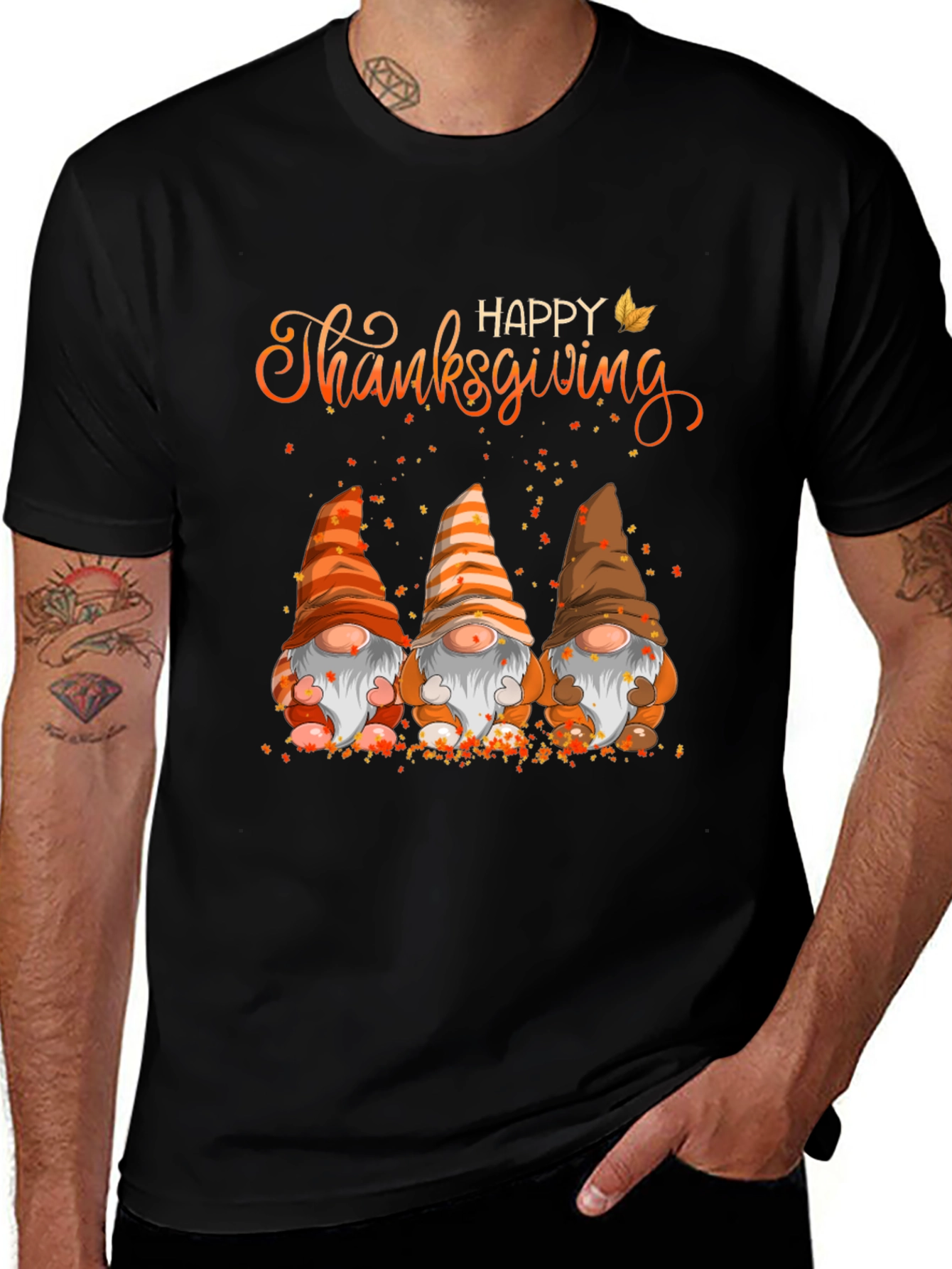 Thanksgiving Gnomes Graphic Tee