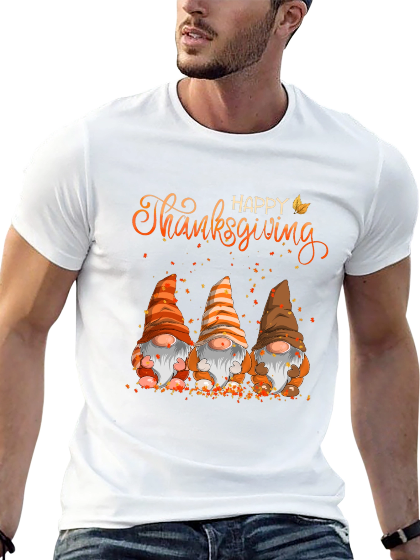 Thanksgiving Gnomes Graphic Tee