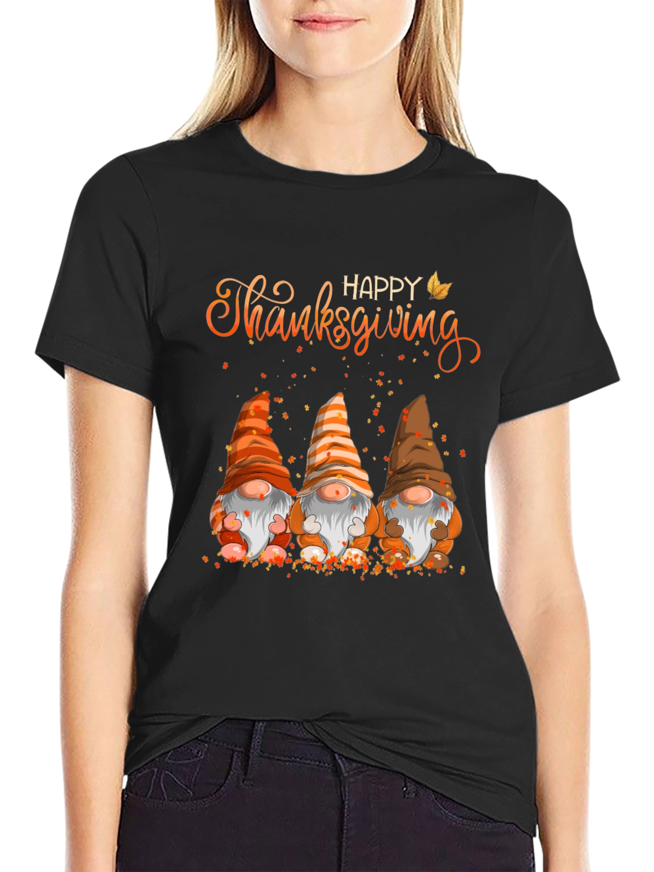 Thanksgiving Gnomes Graphic Tee