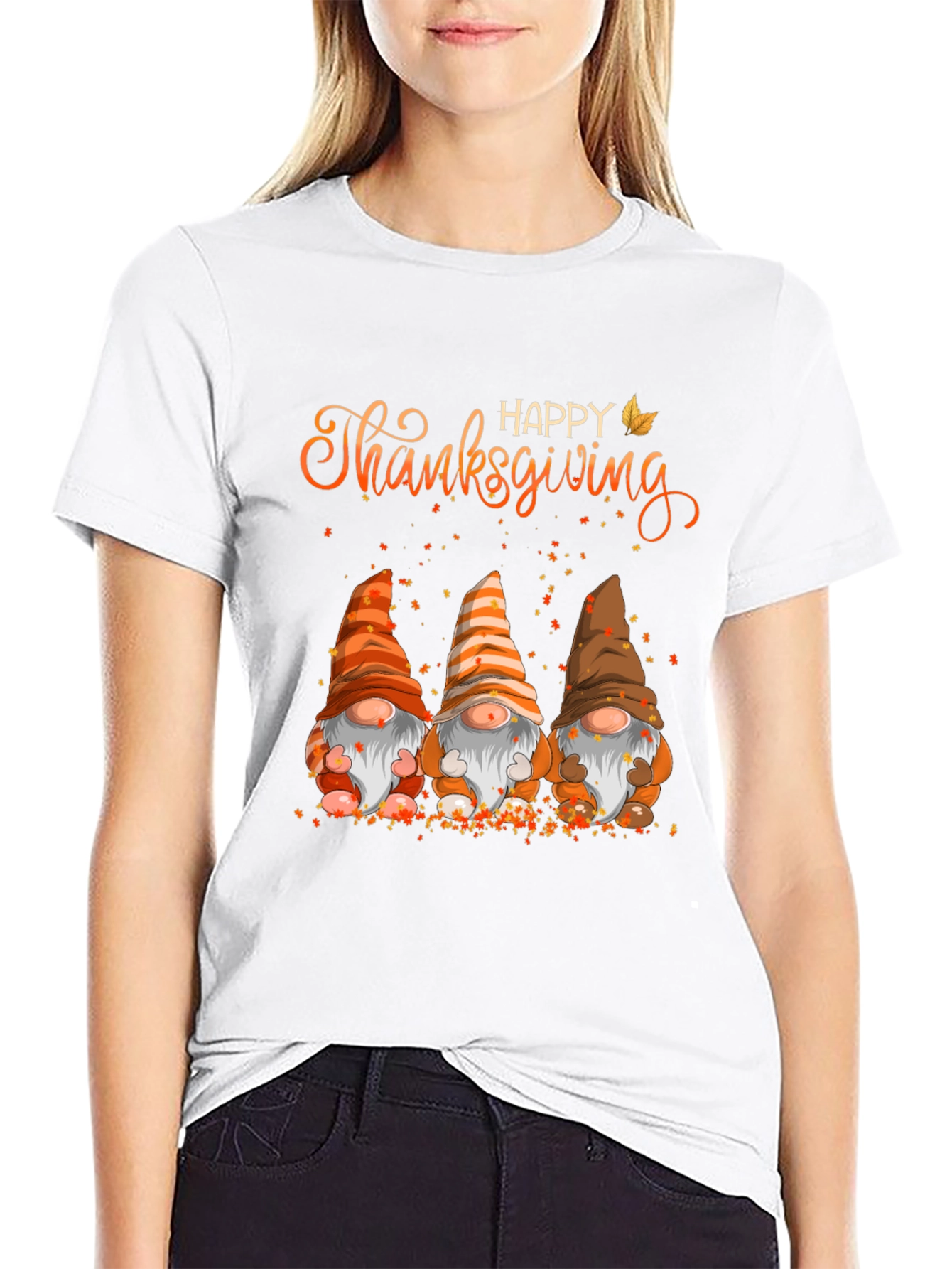 Thanksgiving Gnomes Graphic Tee
