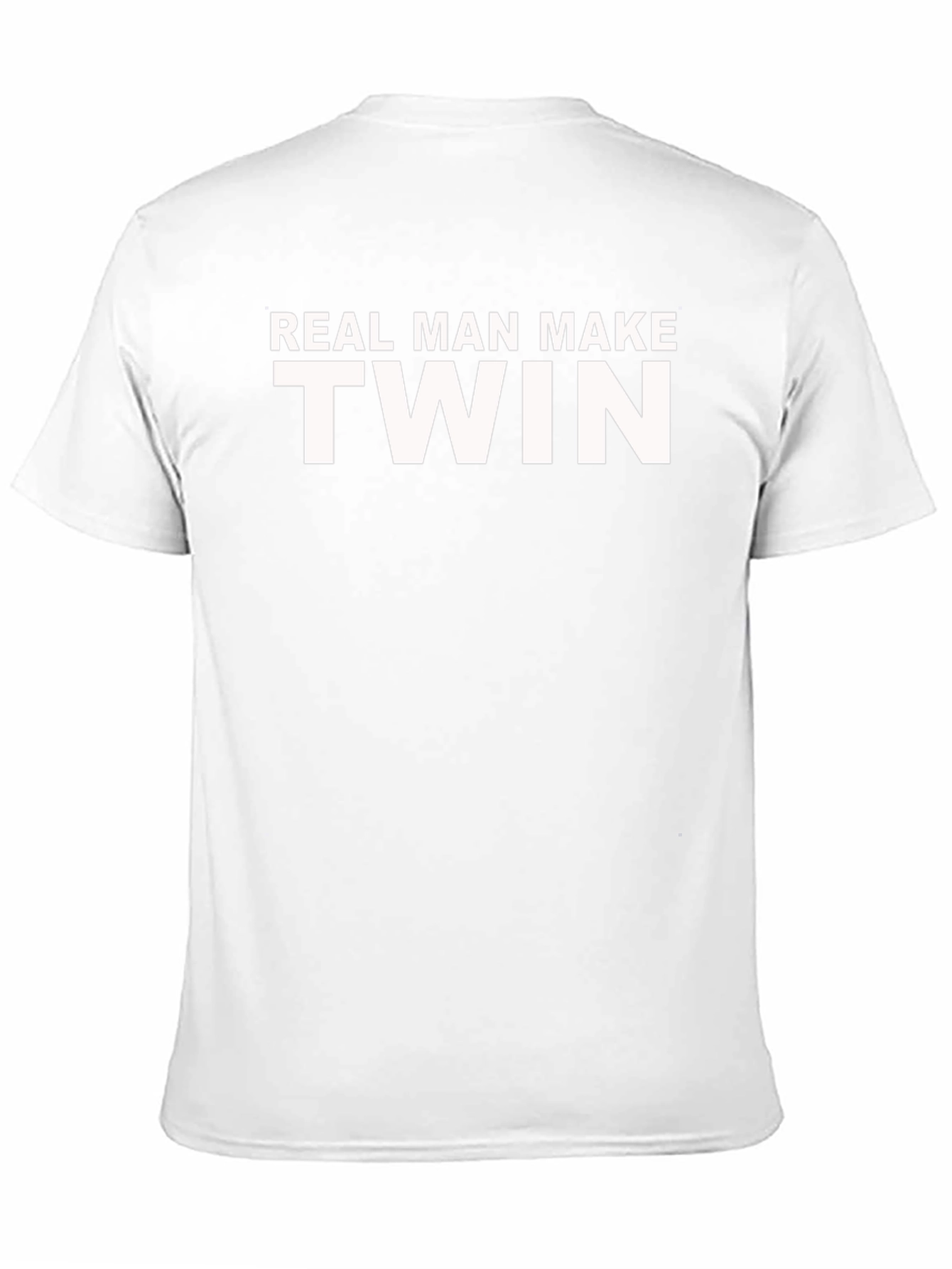 Real Man Make Twin T-Shirt Funny Dad Gift