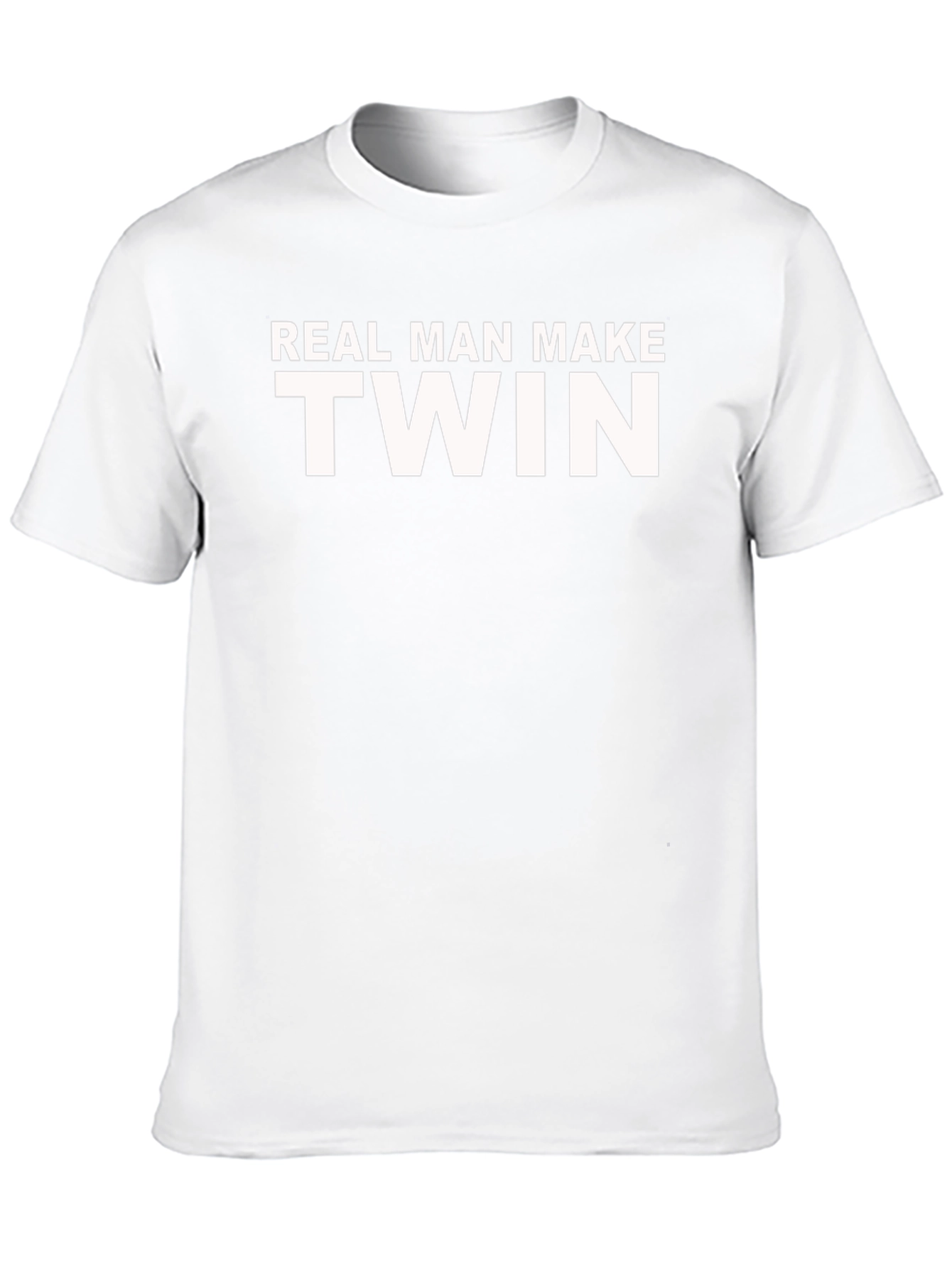 Real Man Make Twin T-Shirt Funny Dad Gift