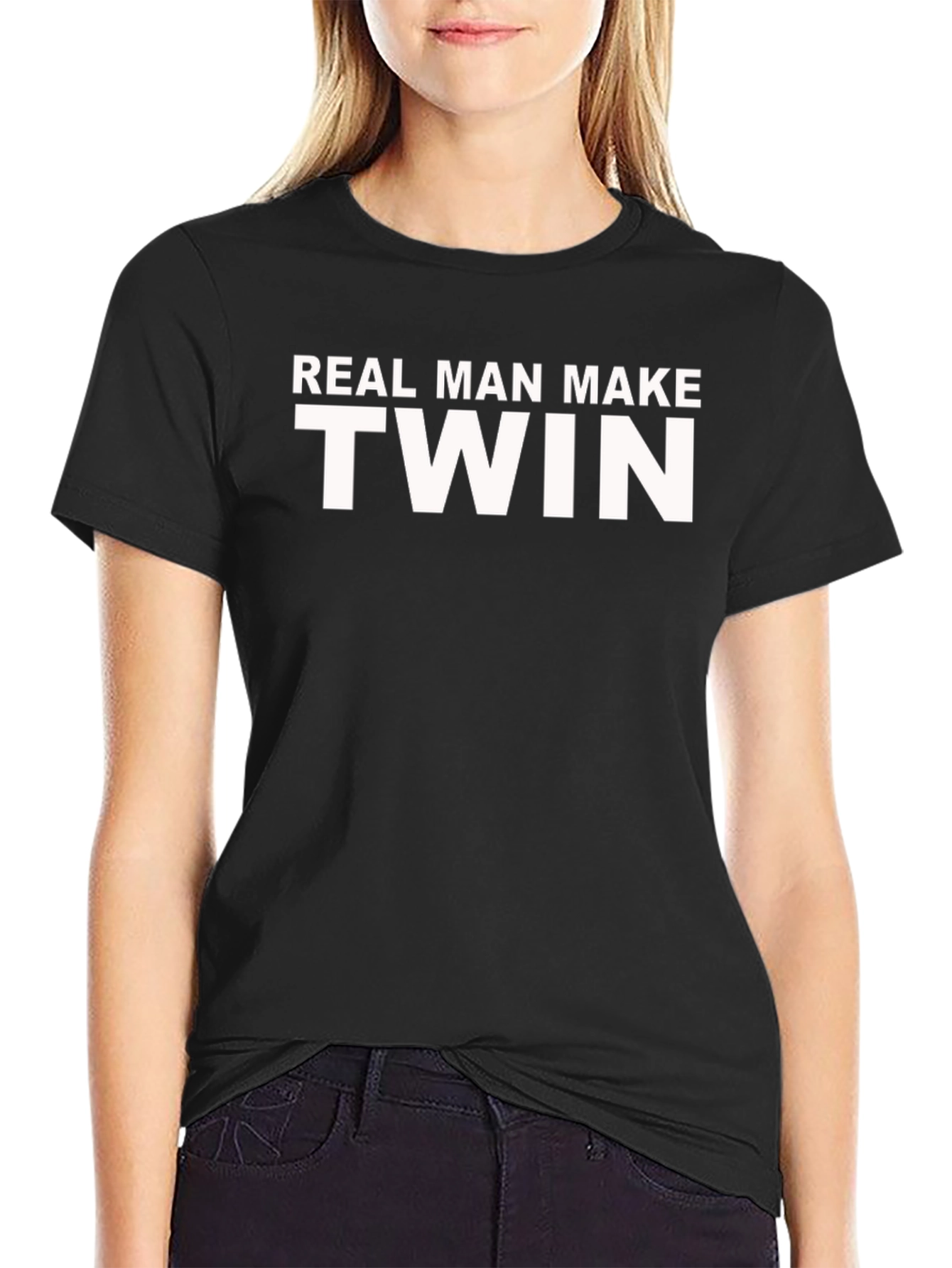 Real Man Make Twin T-Shirt Funny Dad Gift