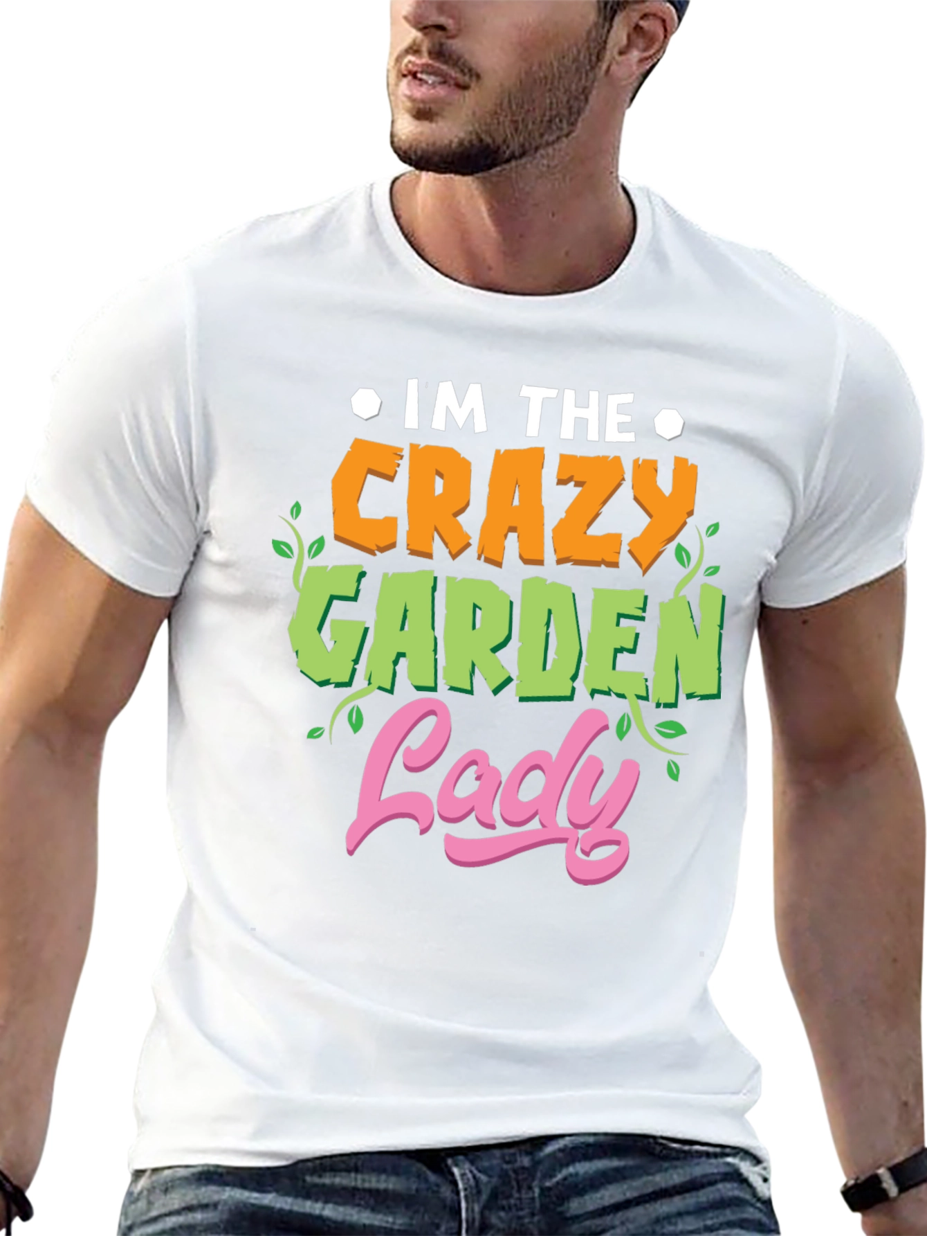 Crazy Garden Lady Graphic Tee