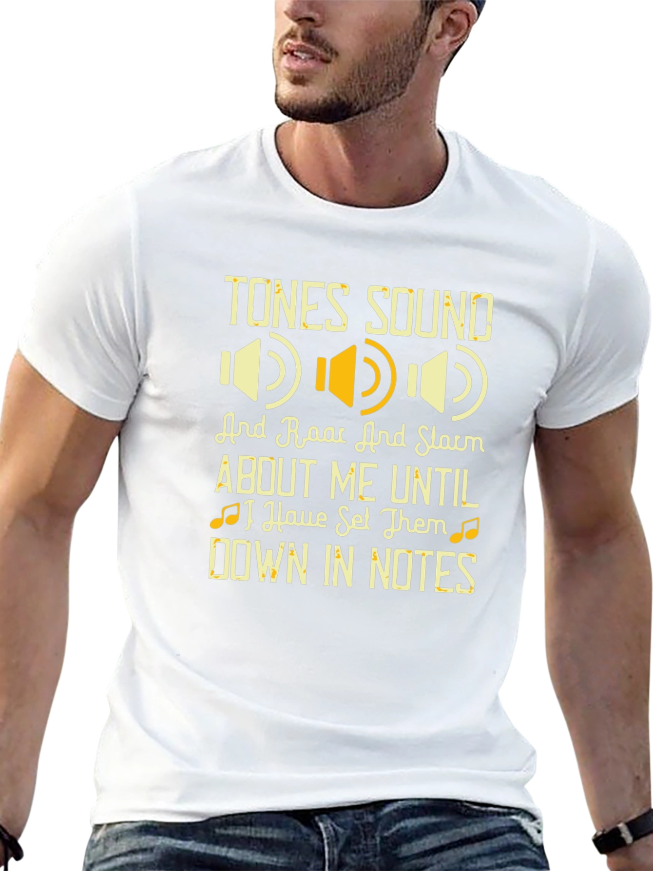 Tones Sound Graphic T-Shirt