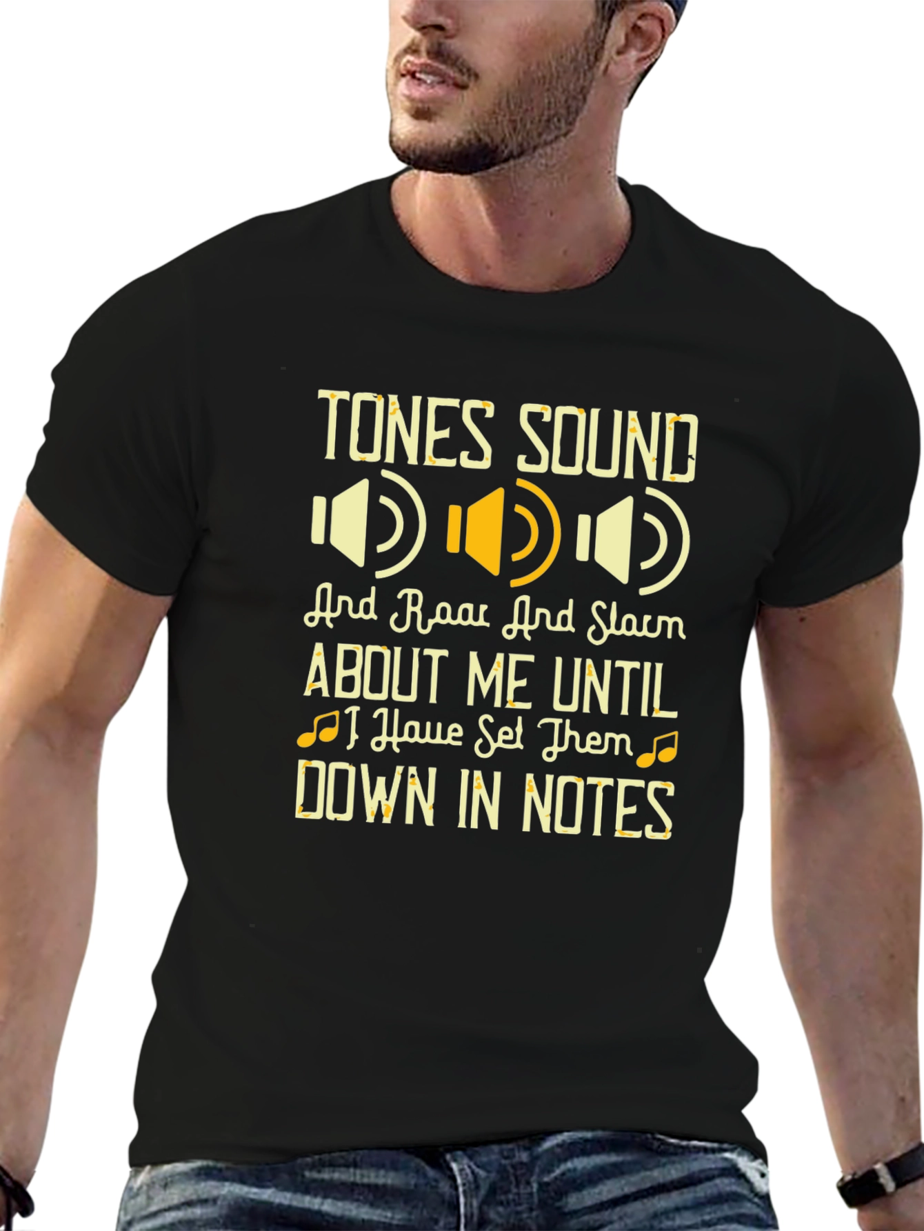Tones Sound Graphic T-Shirt