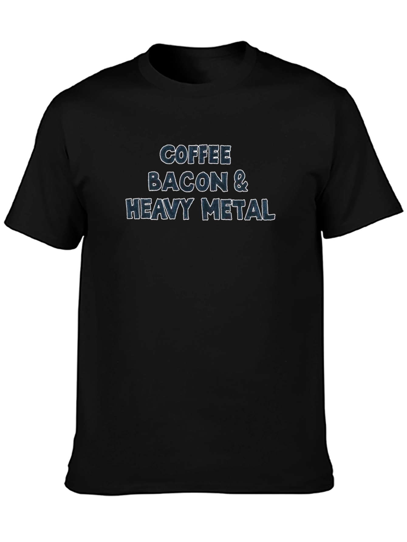 Coffee Bacon & Heavy Metal Graphic Tee