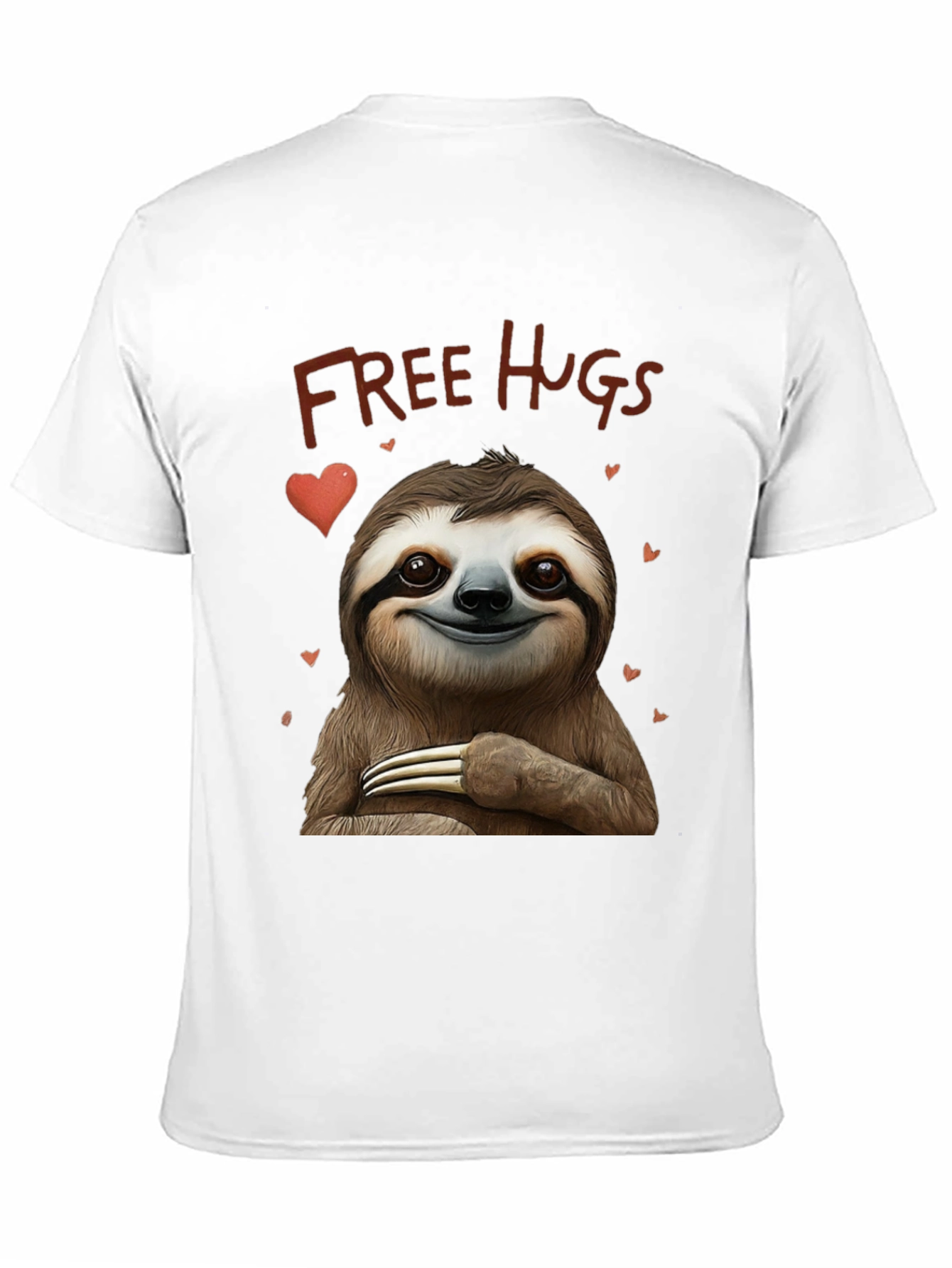 Sloth Free Hugs Graphic T-Shirt