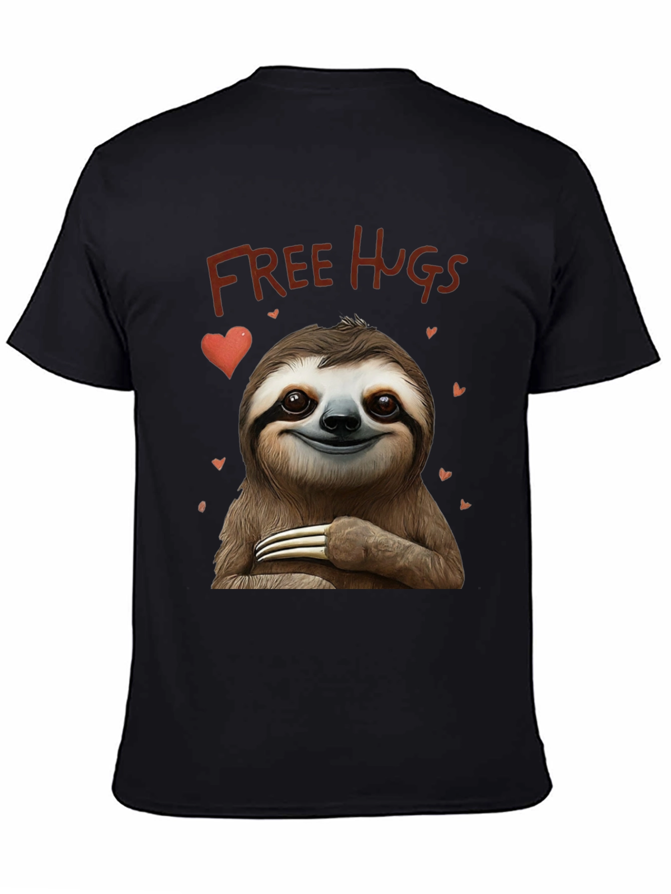 Sloth Free Hugs Graphic T-Shirt