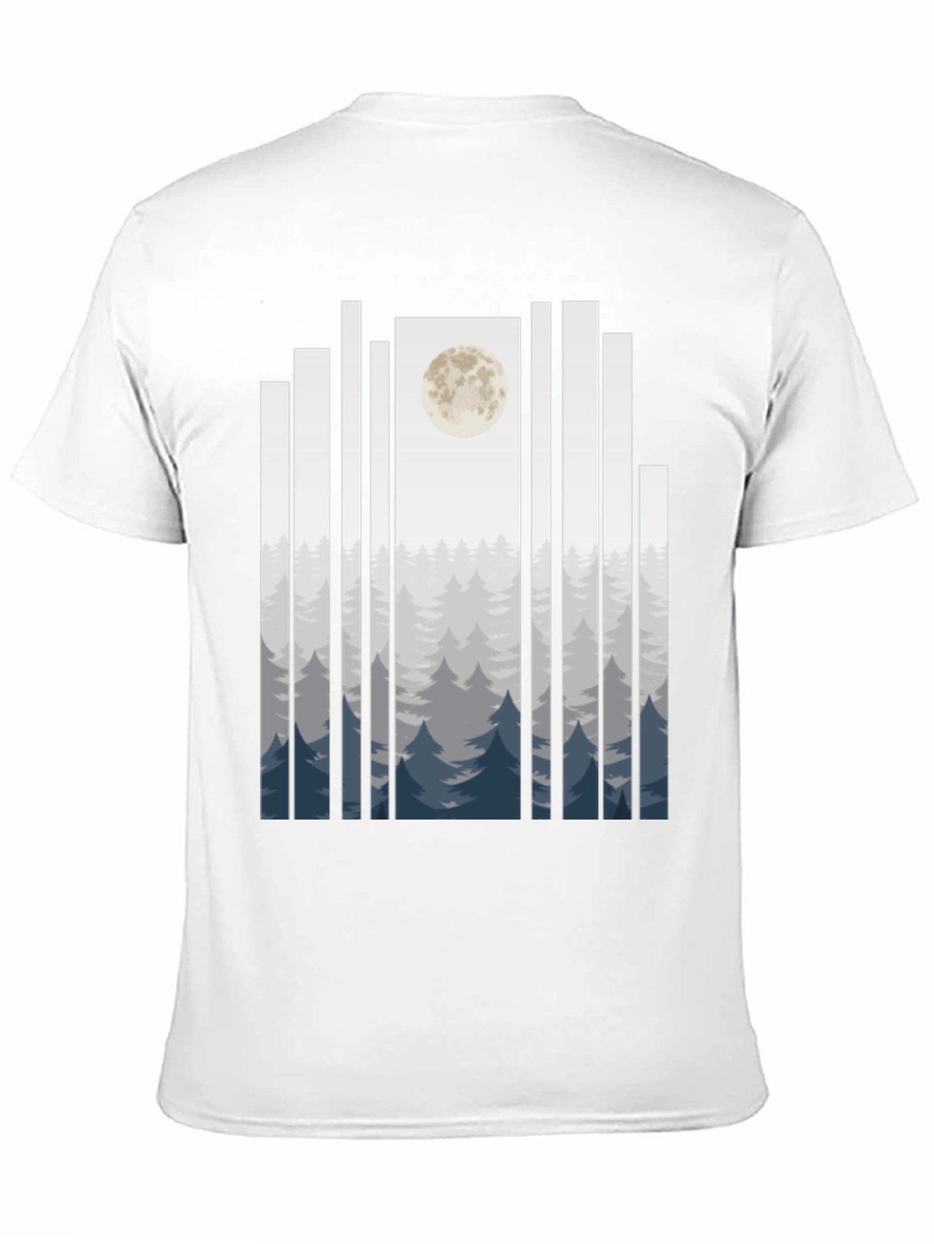 Moonlit Forest T-Shirt - Black