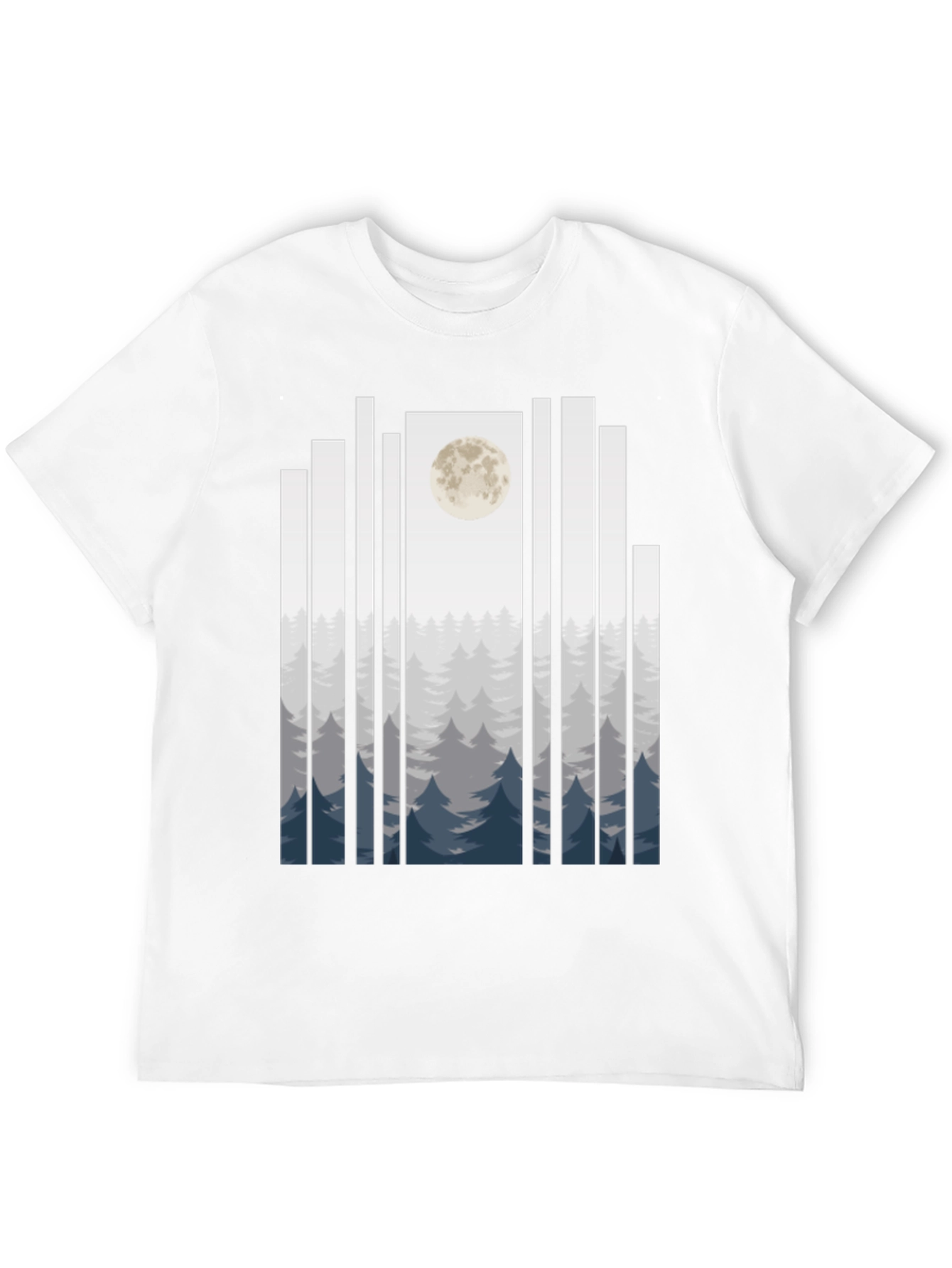 Moonlit Forest T-Shirt - Black