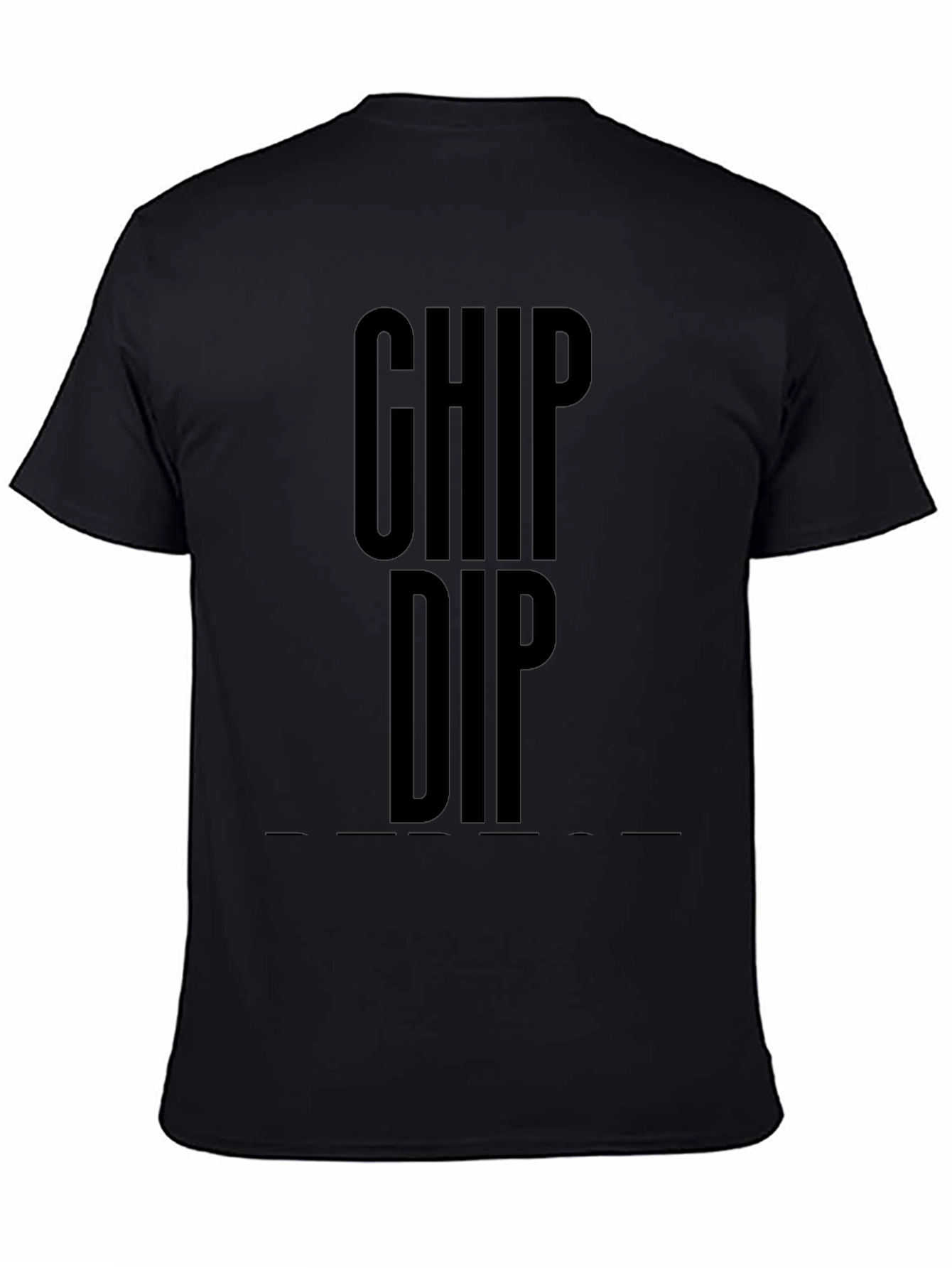 Chip Dip Black Graphic Tee