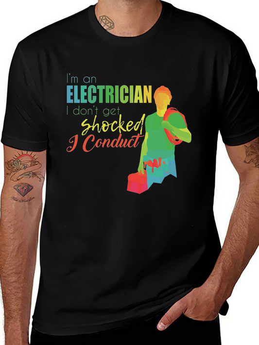 Electrician Humor Graphic T-Shirt