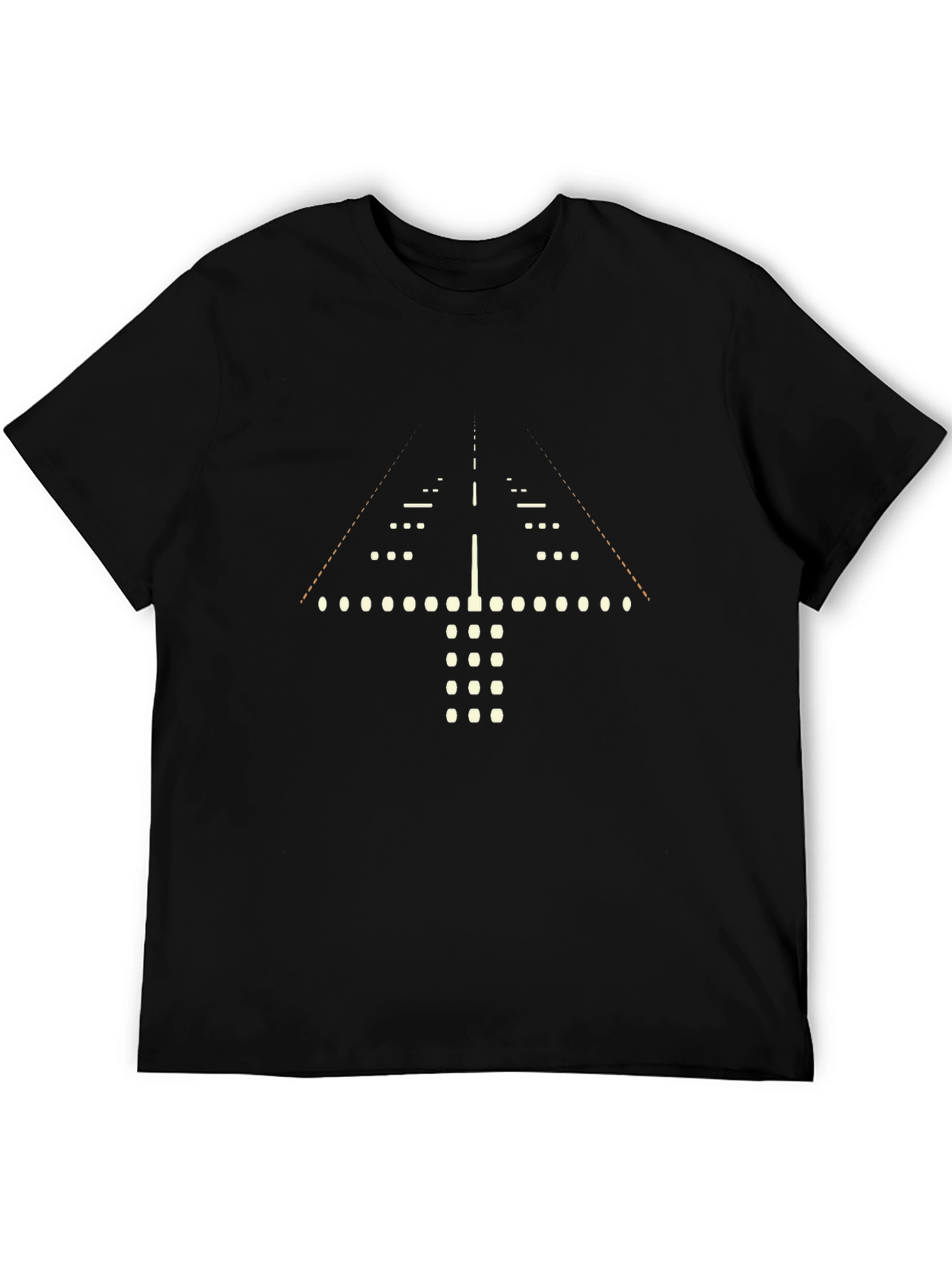 Runway Print Black T-Shirt