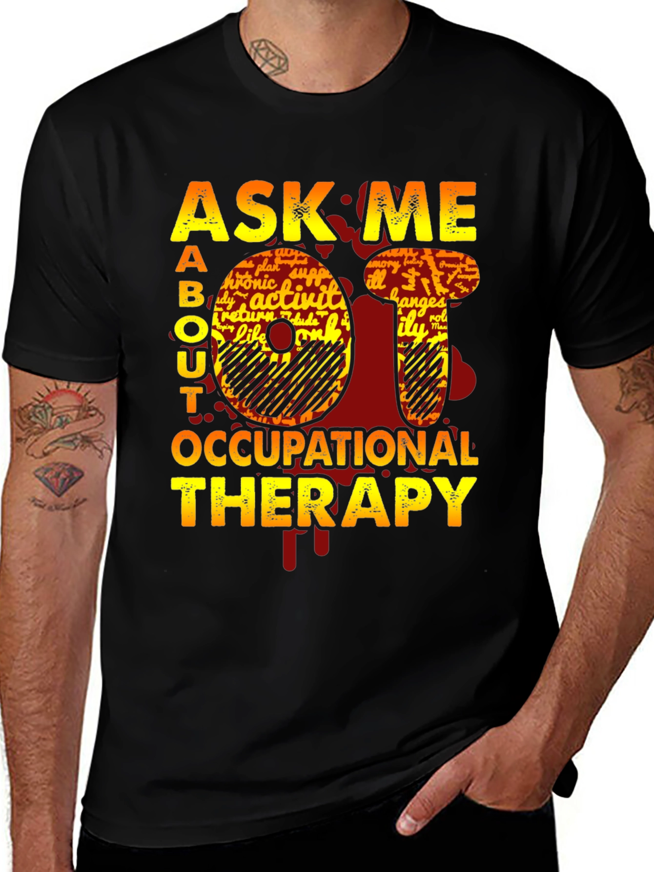 Ask Me About Occupational Therapy T-Shirt