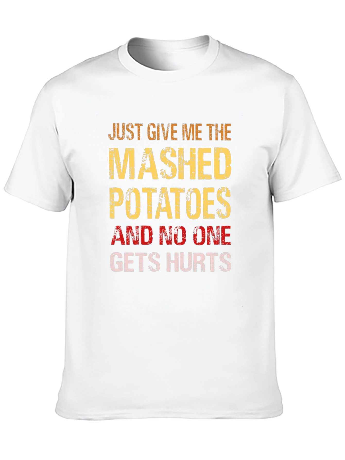 Mashed Potato Mens Graphic Tee