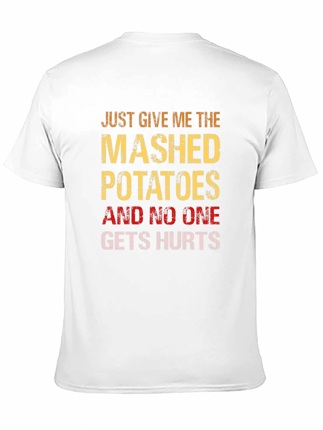 Mashed Potato Mens Graphic Tee