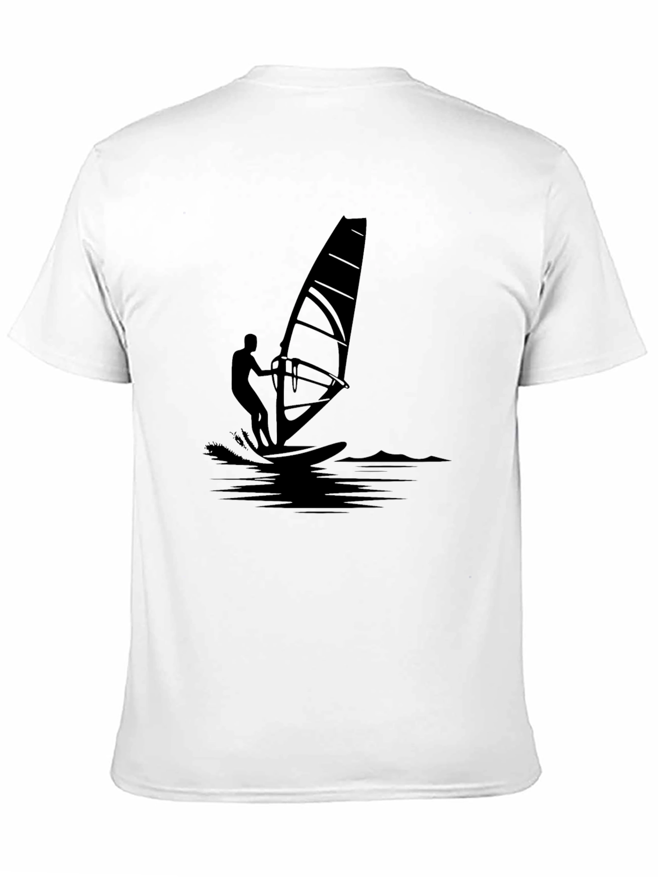Windsurfer Graphic Tee - Black T-Shirt