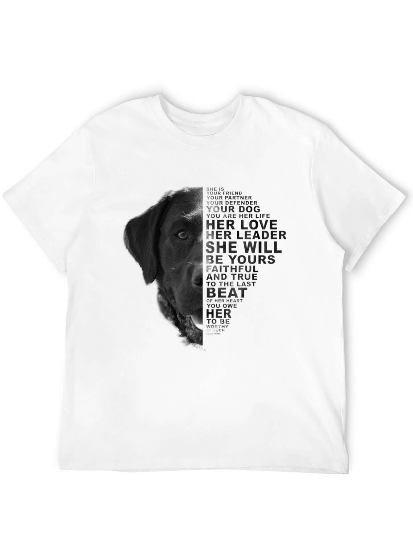 Dog Lover Tee: Faithful Companion T-Shirt