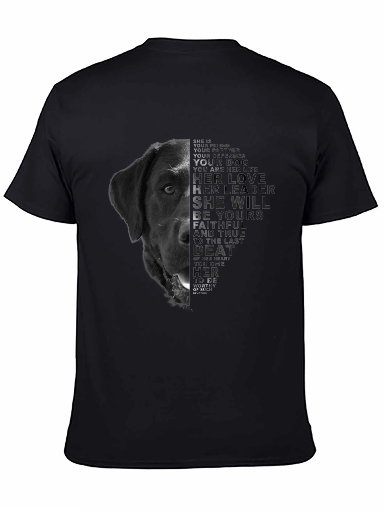 Dog Lover Tee: Faithful Companion T-Shirt