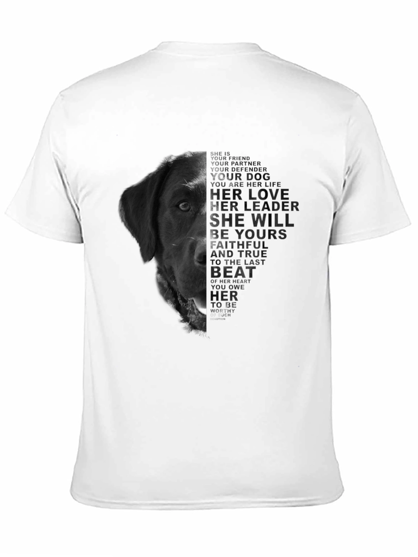 Dog Lover Tee: Faithful Companion T-Shirt
