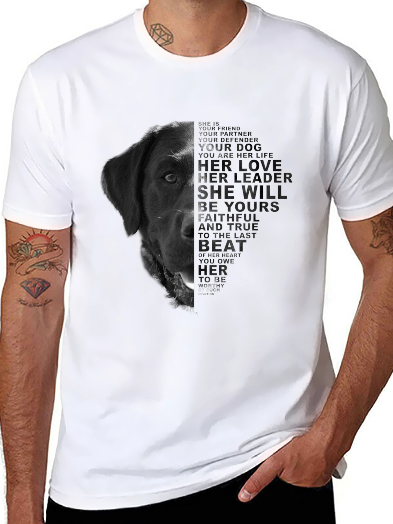 Dog Lover Tee: Faithful Companion T-Shirt