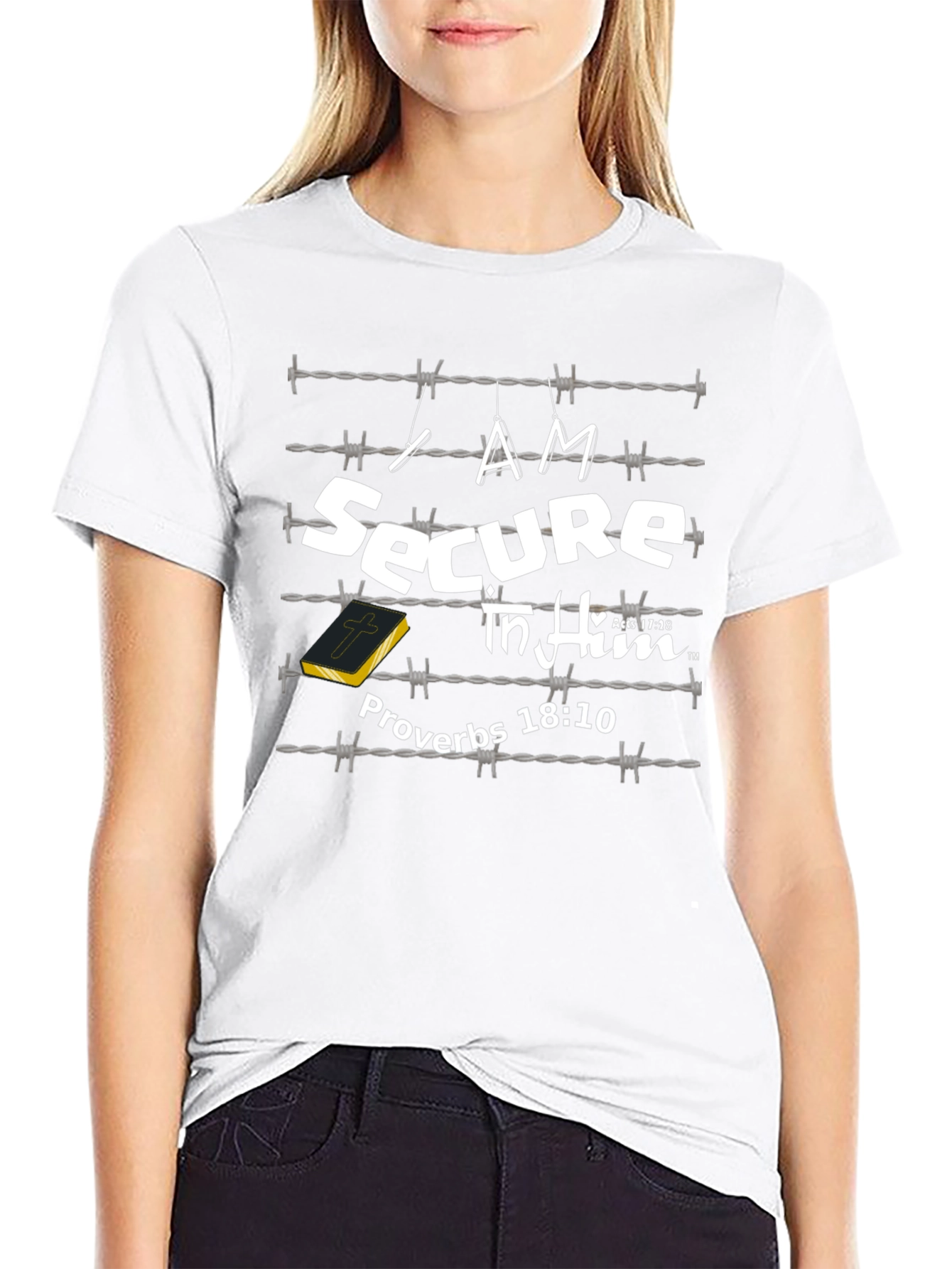 I Am Secure In Him T-Shirt