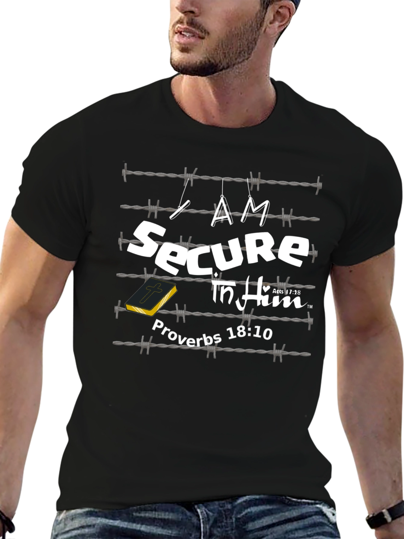 I Am Secure In Him T-Shirt