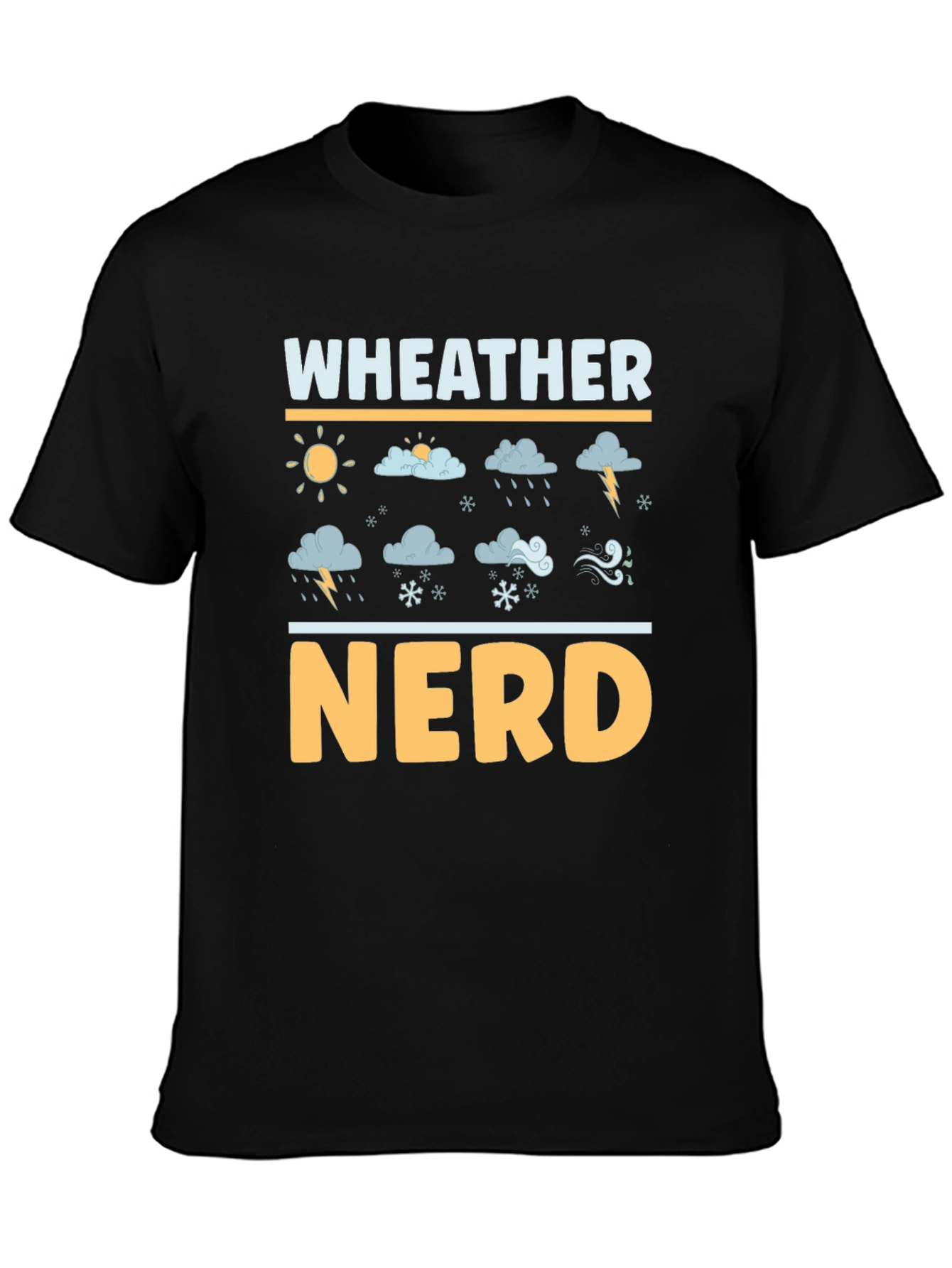 Weather Nerd Graphic Tee - Science T-Shirt