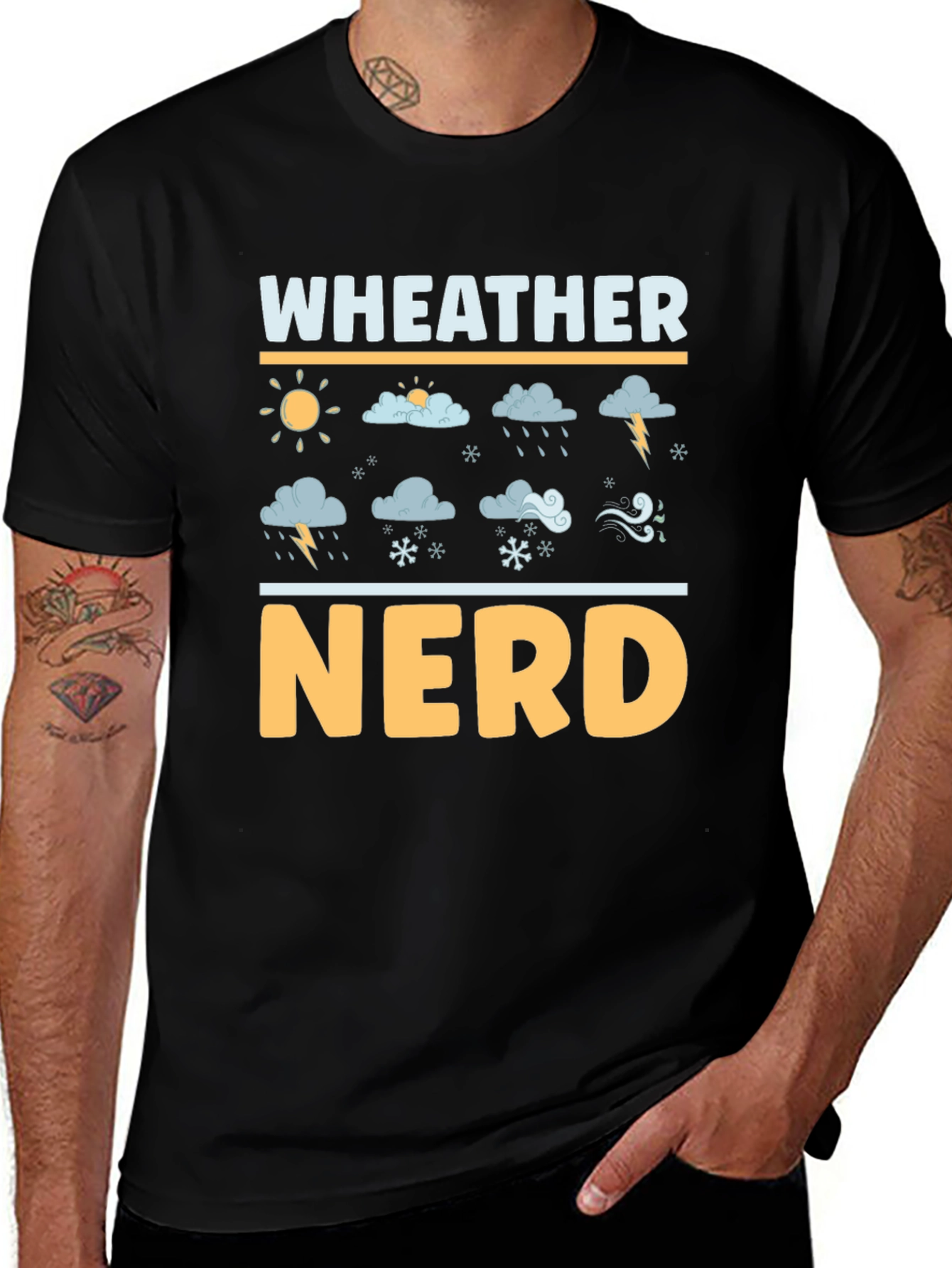 Weather Nerd Graphic Tee - Science T-Shirt