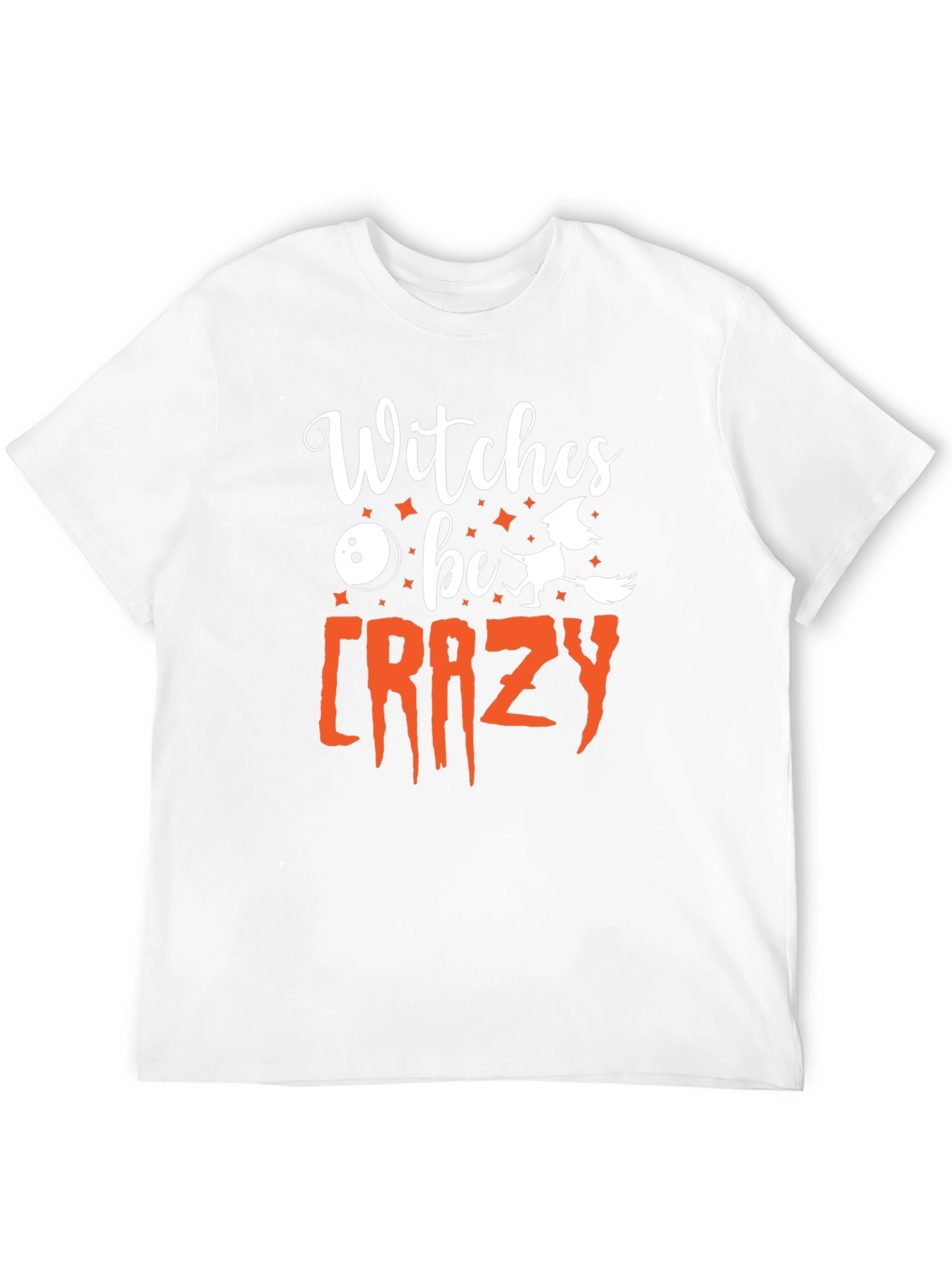 Witches Be Crazy Graphic Halloween T-Shirt
