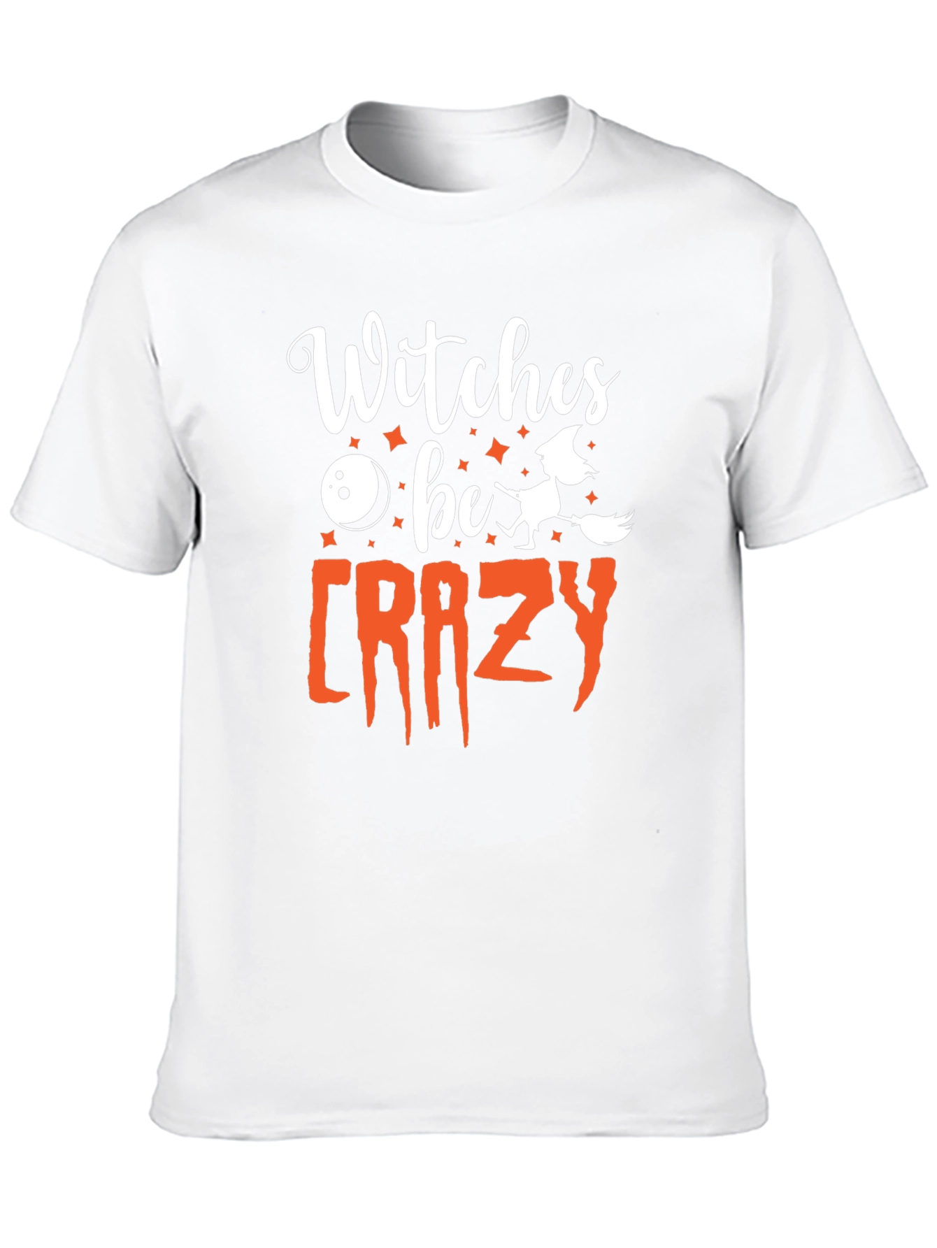 Witches Be Crazy Graphic Halloween T-Shirt