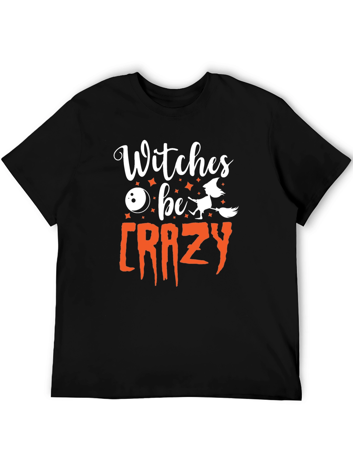 Witches Be Crazy Graphic Halloween T-Shirt