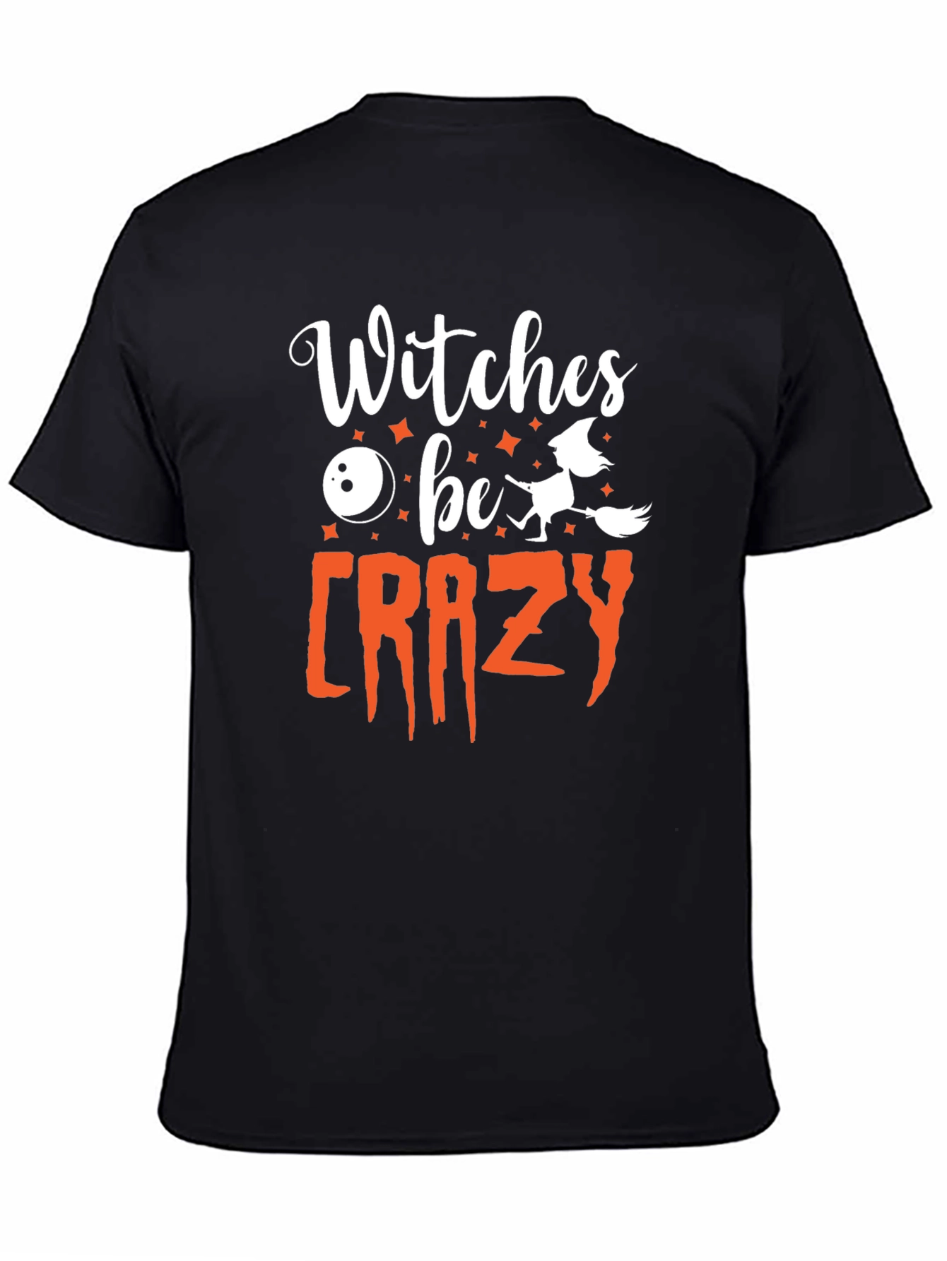 Witches Be Crazy Graphic Halloween T-Shirt