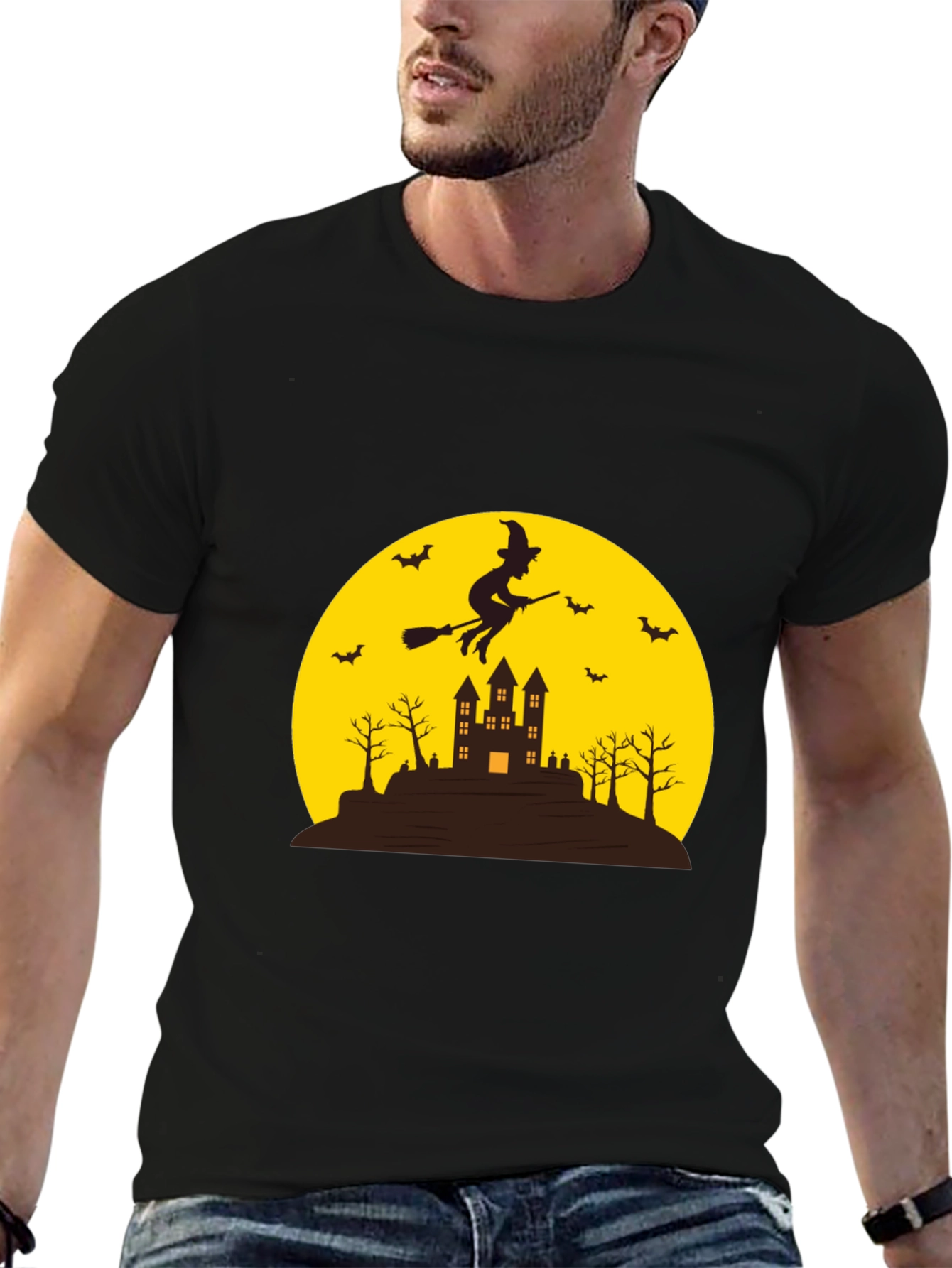 Halloween Witch Castle T-Shirt