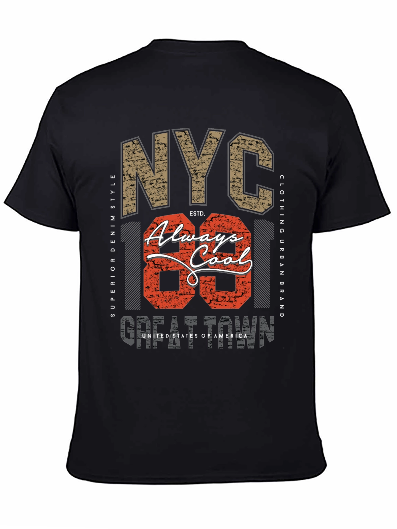 NYC Always Cool Graphic Print Tee