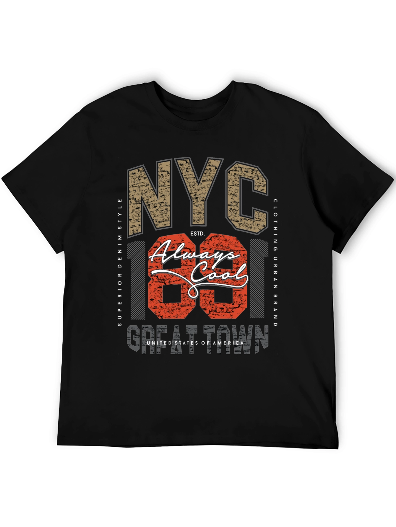 NYC Always Cool Graphic Print Tee