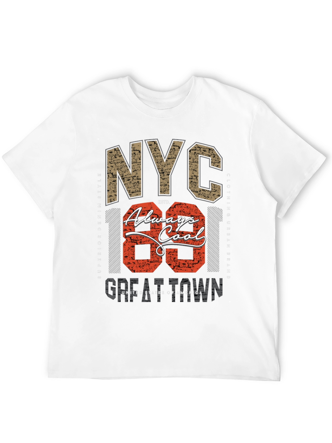NYC Always Cool Graphic Print Tee