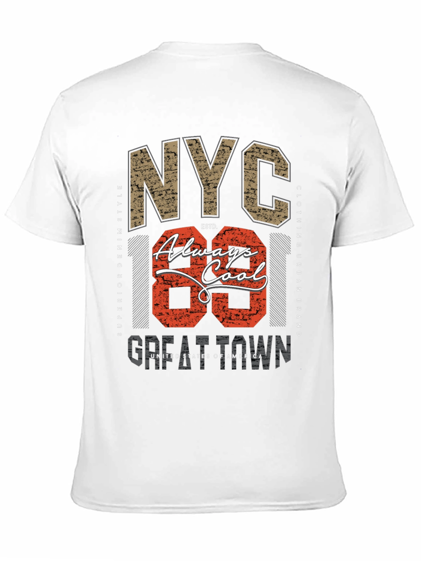 NYC Always Cool Graphic Print Tee