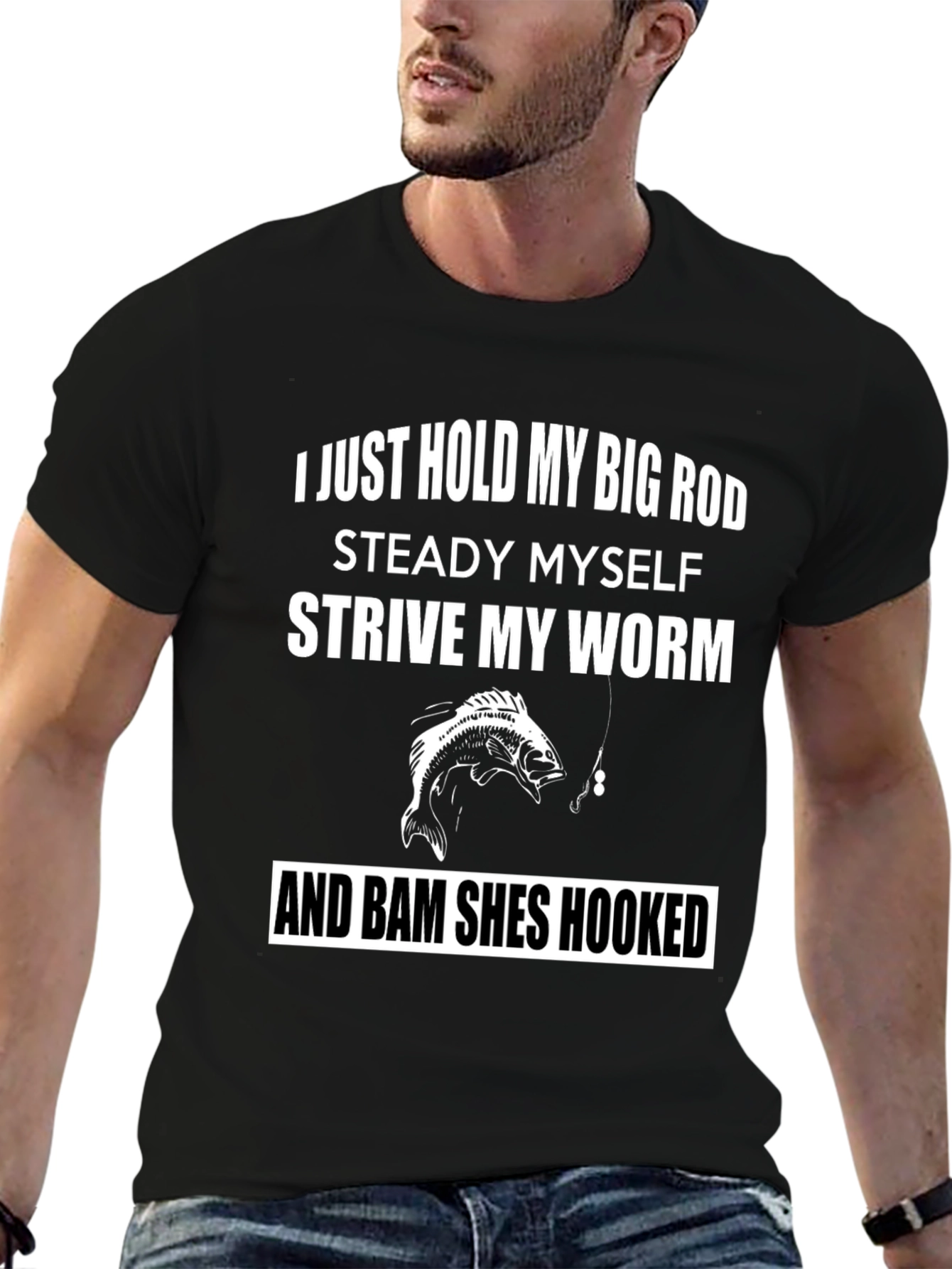 Fishing Humor Graphic T-Shirt