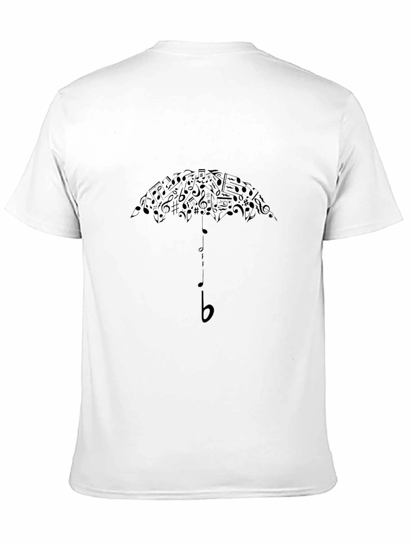 Musical Umbrella T-Shirt - Unique Design