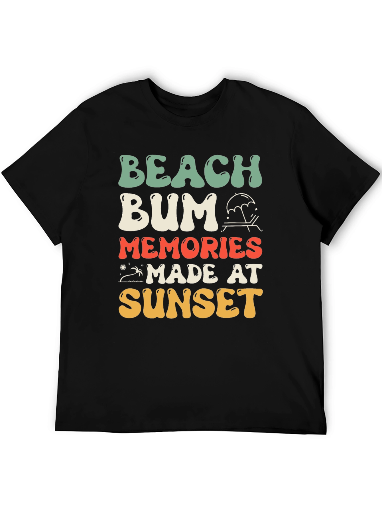 Beach Bum Sunset Memories T-Shirt