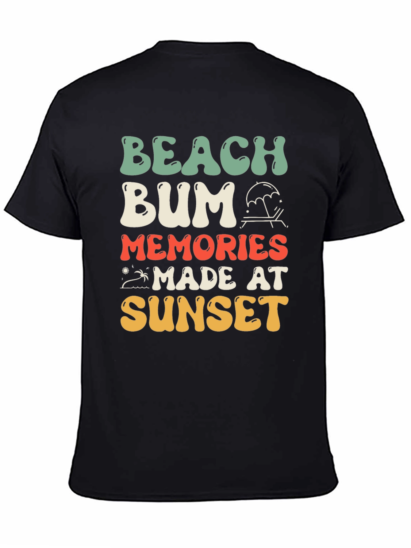 Beach Bum Sunset Memories T-Shirt