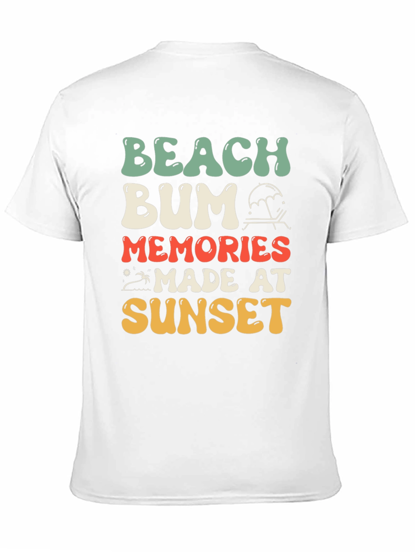 Beach Bum Sunset Memories T-Shirt