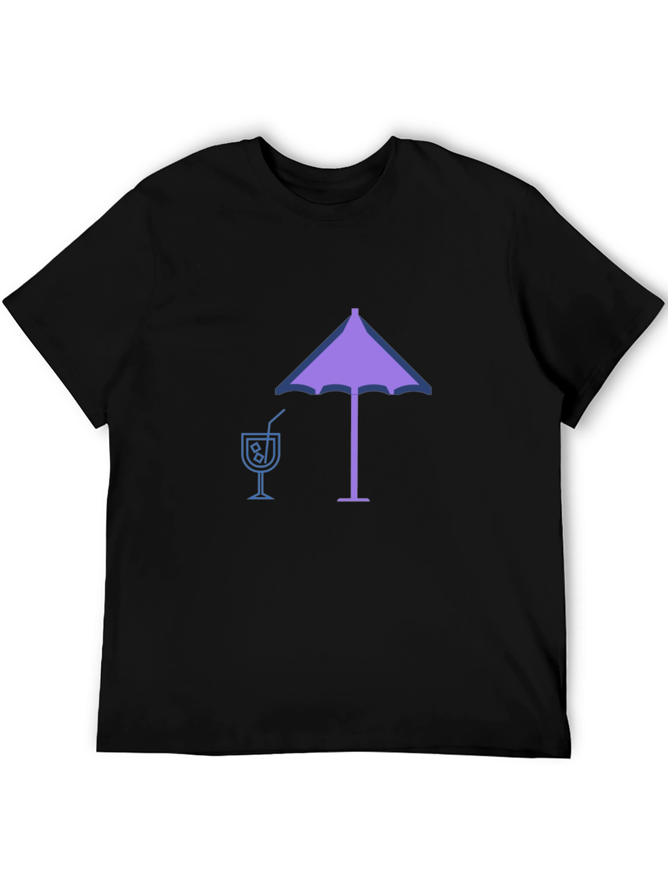 Beach Vibes Graphic Tee - Relaxed Fit Cotton T-Shirt