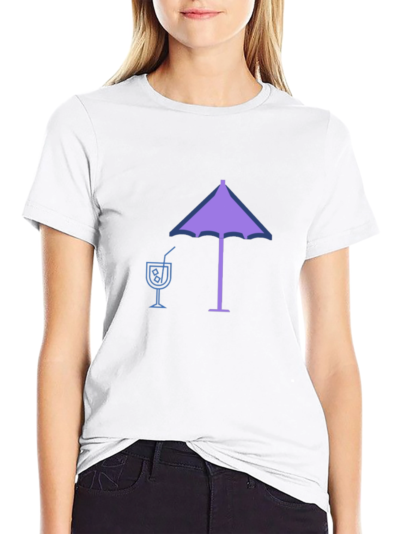 Beach Vibes Graphic Tee - Relaxed Fit Cotton T-Shirt