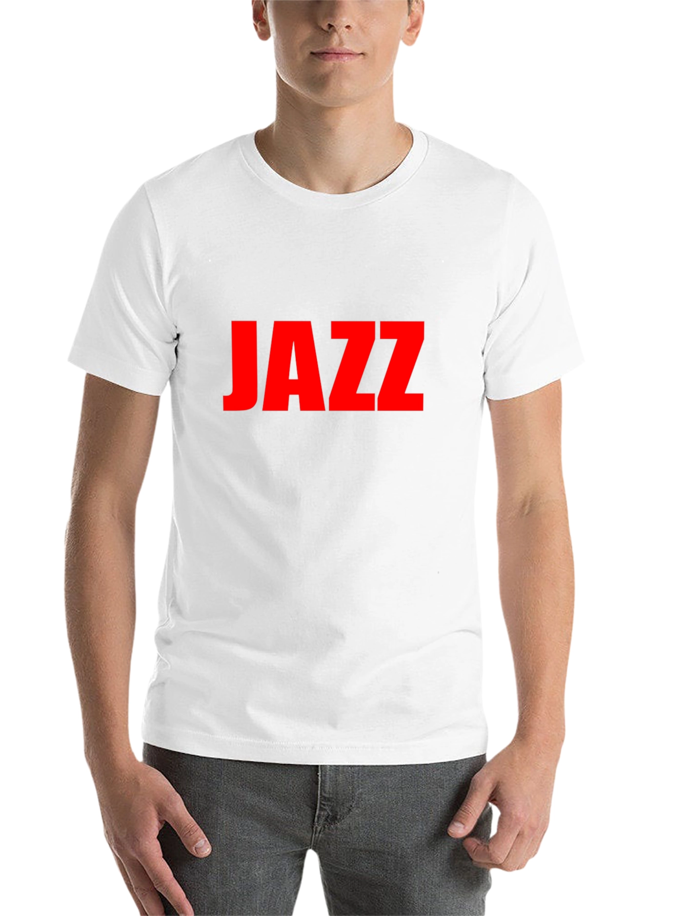 Bold Jazz Graphic T-Shirt - Classic Style